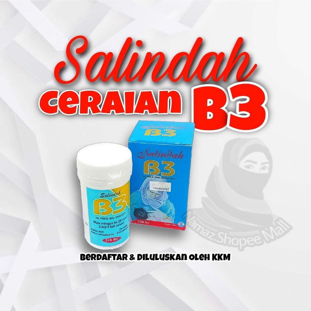 [ Diyakini Sejak 1980 ] SALINDAH B3 Original – Suplemen Ibu Hamil ...
