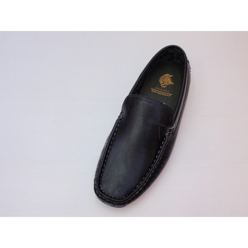 Dr.cardin loafer shoes no.6005(black) | Shopee Malaysia