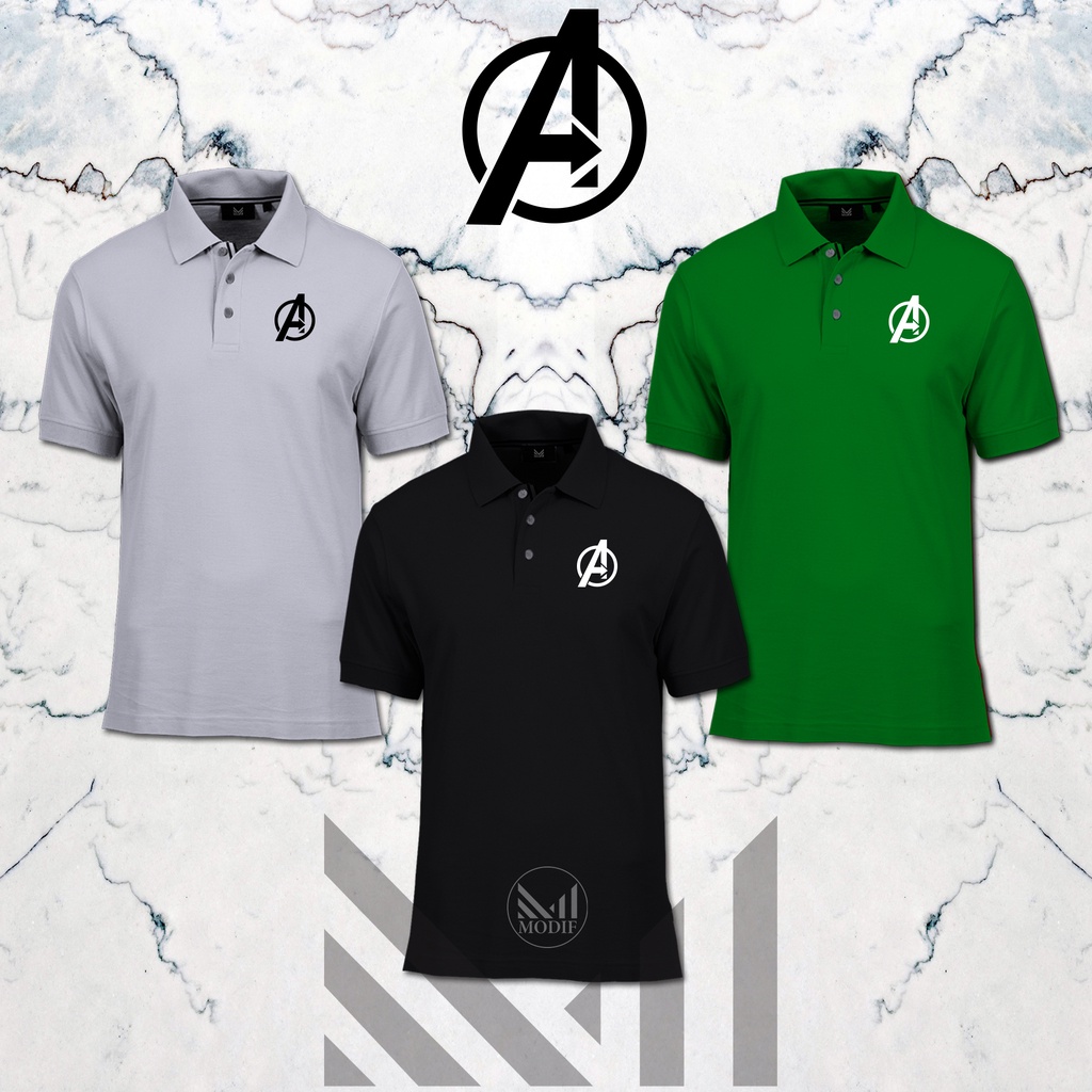 Avengers polo t clearance shirt