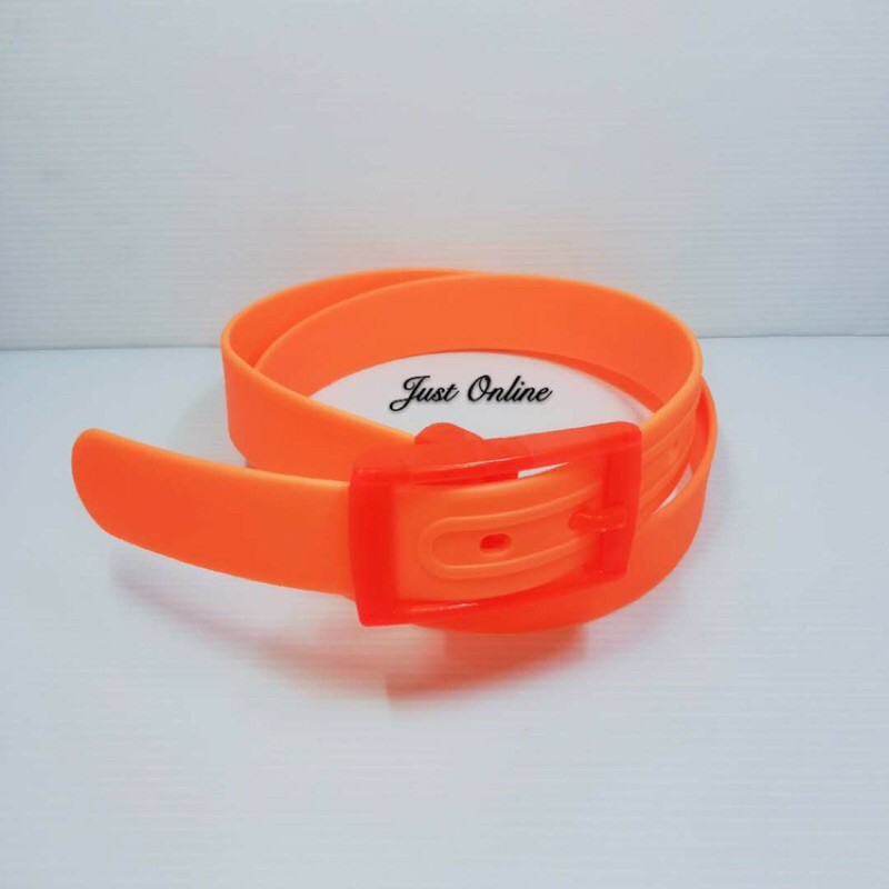 Rubber Belt Colorful Plastic Golf Belt Men Belt Woman Belt Unisex Belt