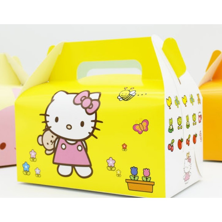 (Stock Clearance)10pcs Hello Kitty handcarry cake, dessert, candy gift ...