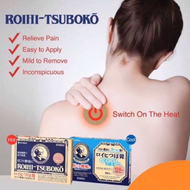 🔥Ready Stock🔥 ROIHI TSUBOKO Pain Relieving Hot Patch & Cool Patch ...