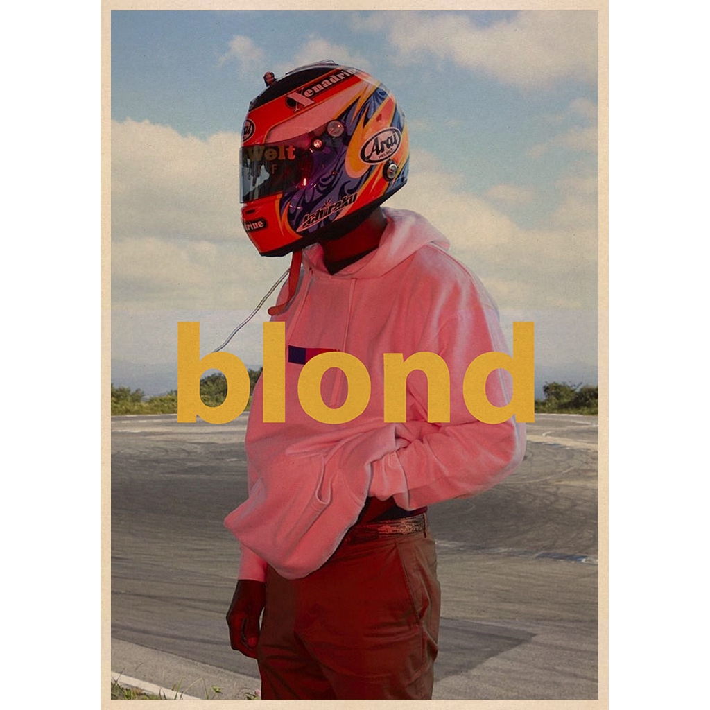 Frank Ocean Blond Portrait Paintings Posters Wall Art Prints Picture ...