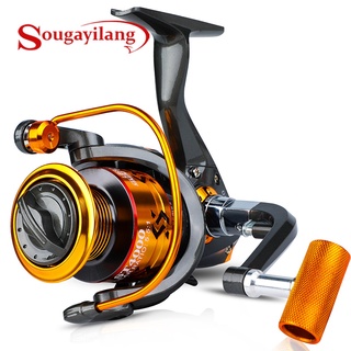 Sougayilang Fishing Reel Smooth Spinning Fishing Reel with 12 Ball Bearings  Reel Jigging Reel Drag Clicker Spinning Reel