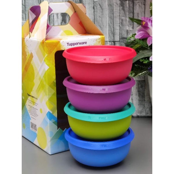 (Ready stock) Bowl of Joy Gift Box Set 550ml (4pcs) Shopee Malaysia