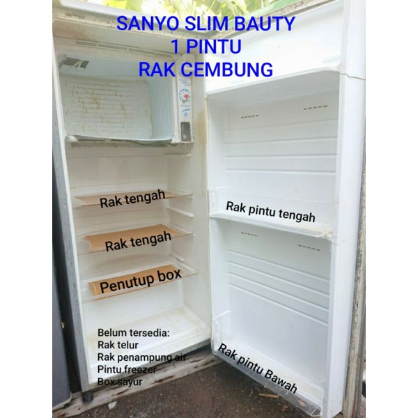 Sanyo slim beauty 1door Refrigerator Shelf Shopee Malaysia