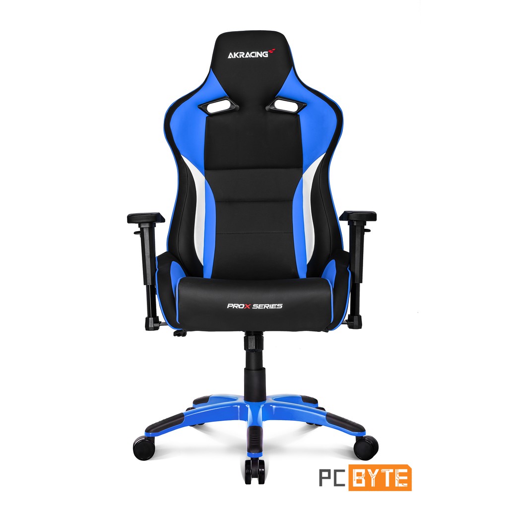 AKRACING Pro X Series Gaming Chair Black Red White Blue Grey