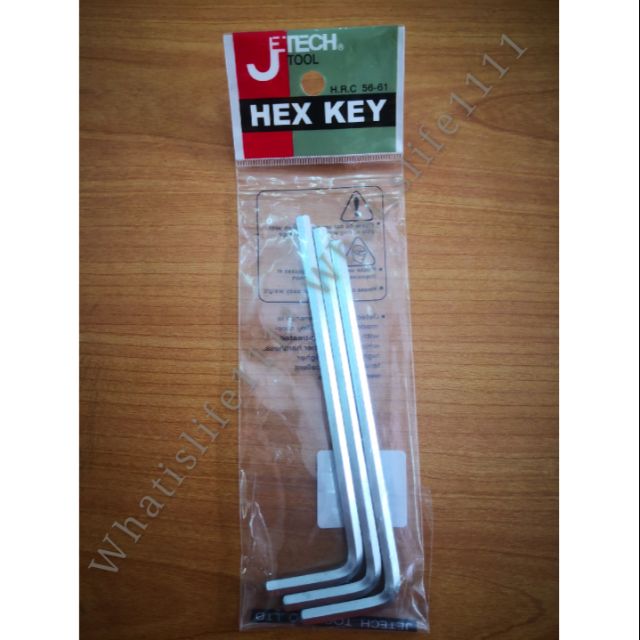 JETECH TOOL 5 MM ALLEN KEY 3 PCS FLAT POINT HEXAGON KEY HEX KEY WRENCH ...
