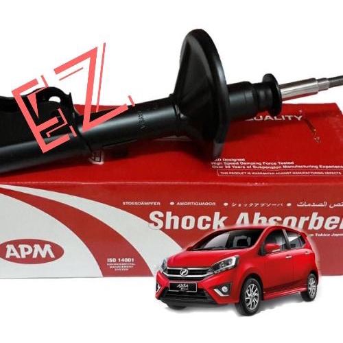 PERODUA AXIA REAR (BELAKANG) APM SHOCK ABSORBER SET (PAIR) | Shopee ...