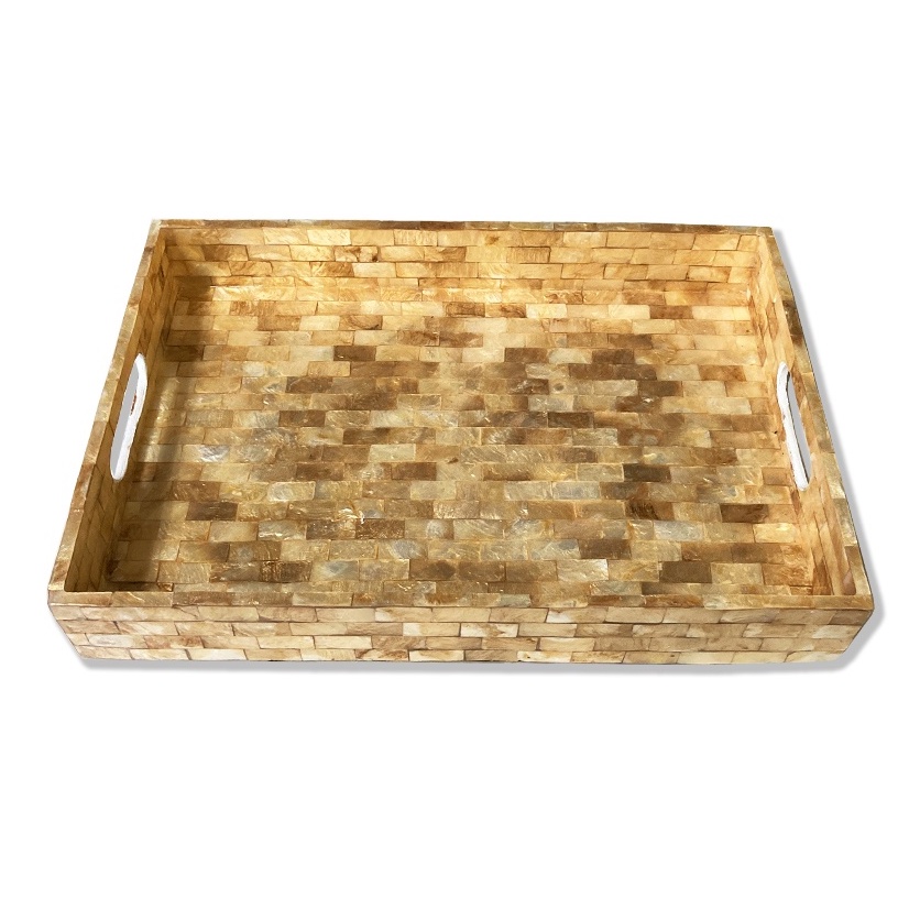 Dulang Hantaran Dulang Raya Seashell Rectangle Tray With Handle For ...