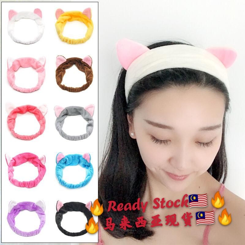 🔥Ready Stock🇲🇾🔥Korean cat ear headband Shopee Malaysia