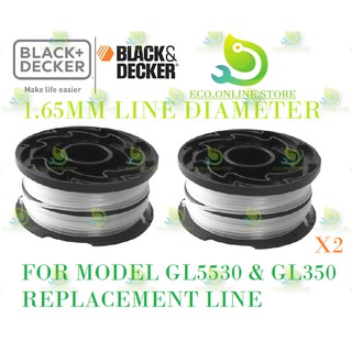 GL5530,GL350 BLACK DECKER STRING REFILL A6441 SPOOL NYLON GRASS TRIMMER, REPLACEMENT LINE SPARE PART ACCESSORIES CAP