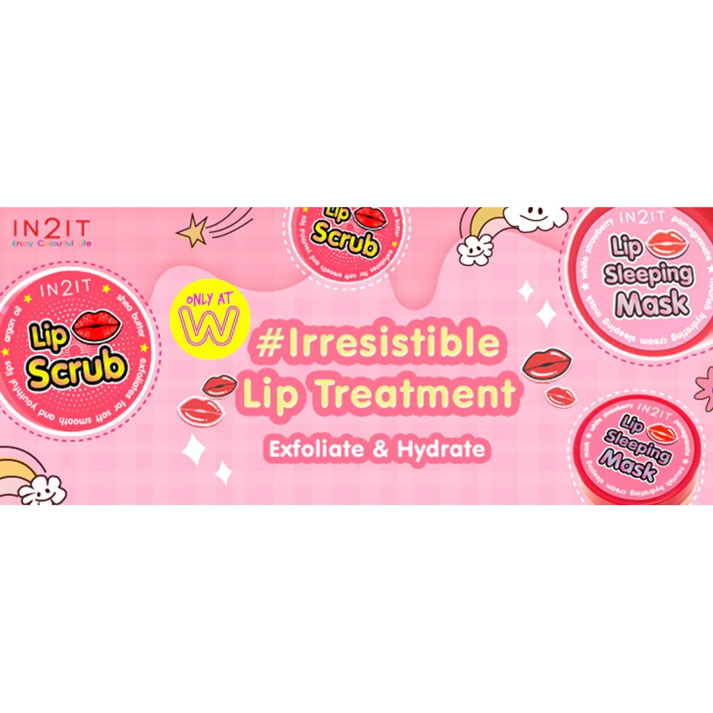 IN2IT LIP SLEEPING MASK LSM01 / LSM02 /LSM03 / LSM04 Shopee Malaysia