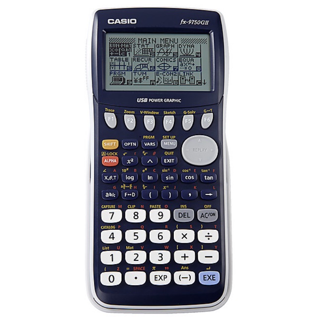 Casio graphics best sale calculator fx9750gii