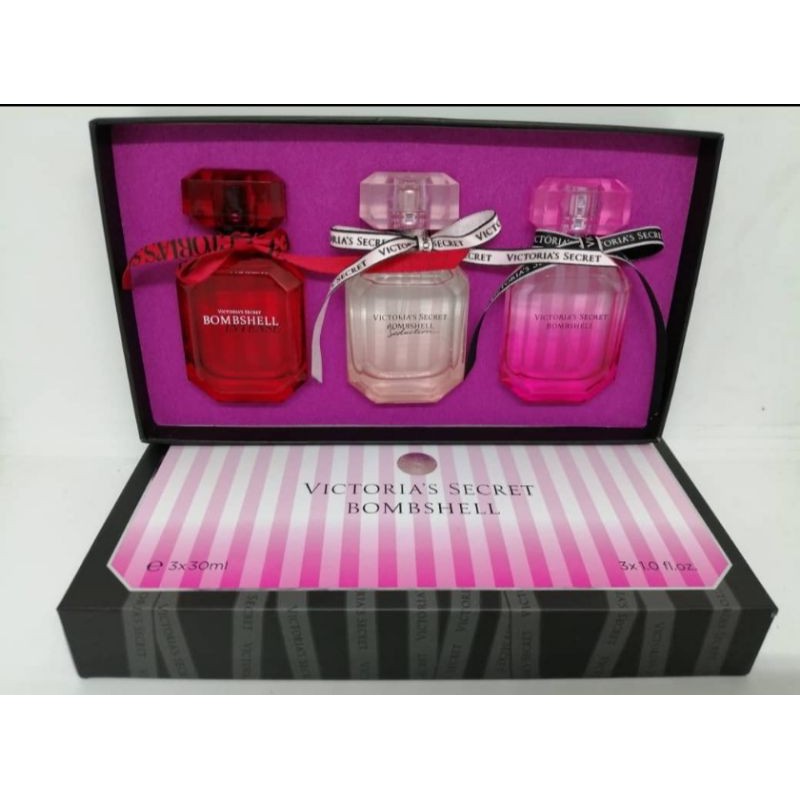 perfume victoria secret bombshell miniature modern collection set ...