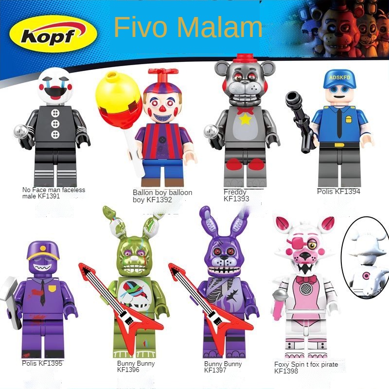 Lego Compatible Five Nights at Freddy Minifigures balloon boy
