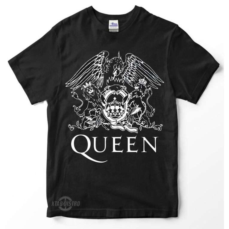 T-shirt Ufficiale Queen – Logo Sfumato Bohemian Rhapsody – Taglia Large – Maglietta Rock Per Fan
