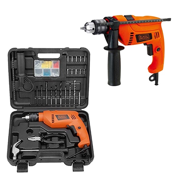 Black+Decker 550W 13mm VSR Hammer Drill HD555KOPRXD Shopee Malaysia