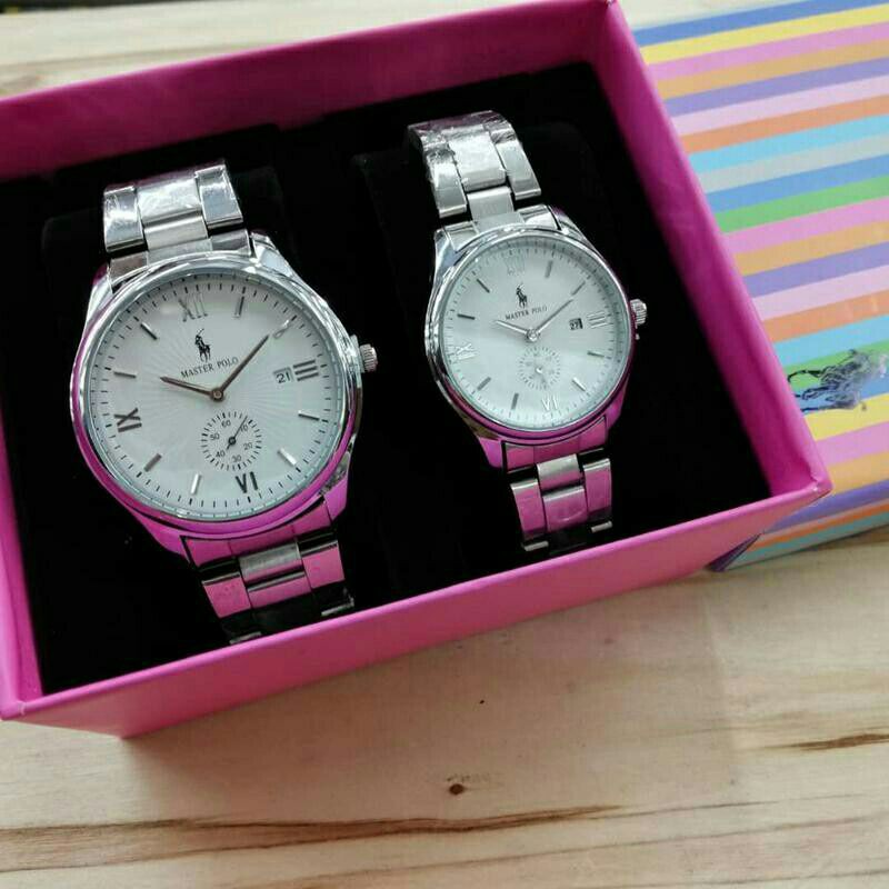 Polo watch couple best sale