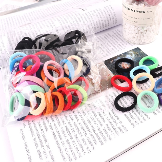 🔥Back To School Must Need🔥30pcs/pack Elastic Hair Bands Cute