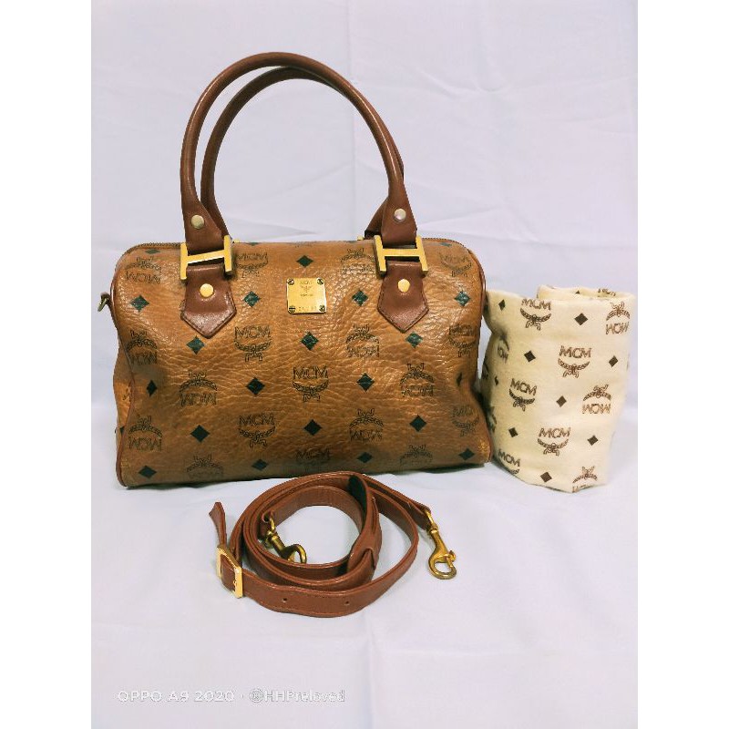 Authentic MCM mini speedy bag