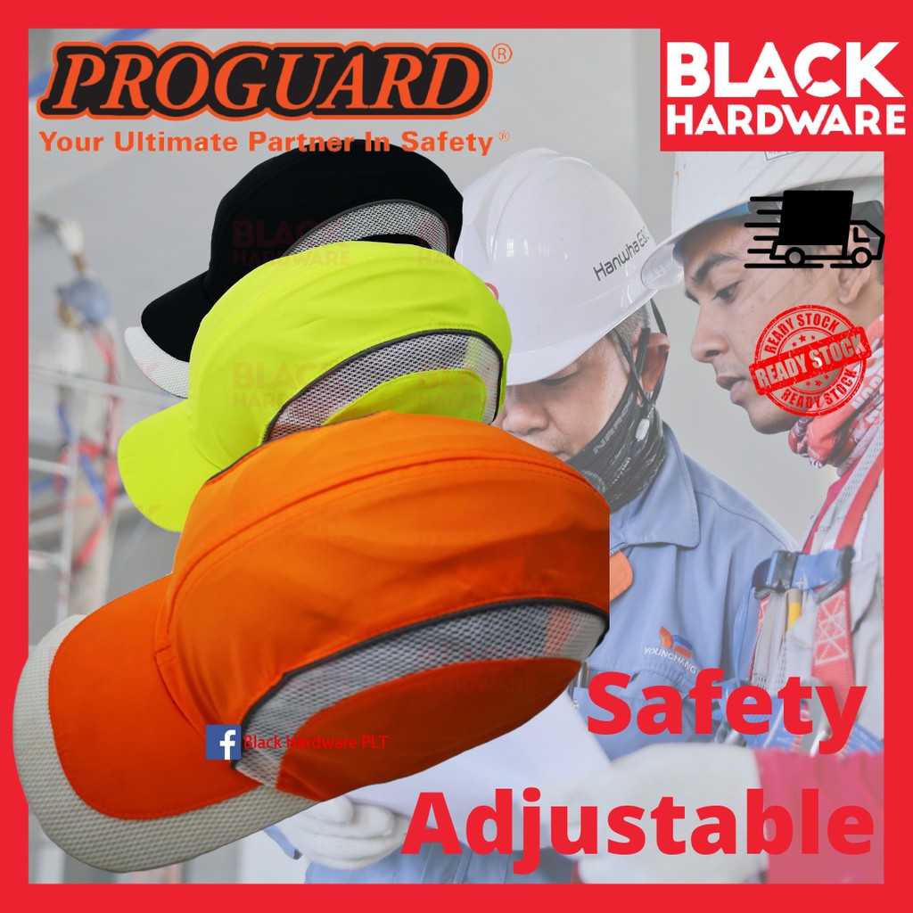 Black Hardware Proguard Safety Protective PPE Impact Cover Head Bump
