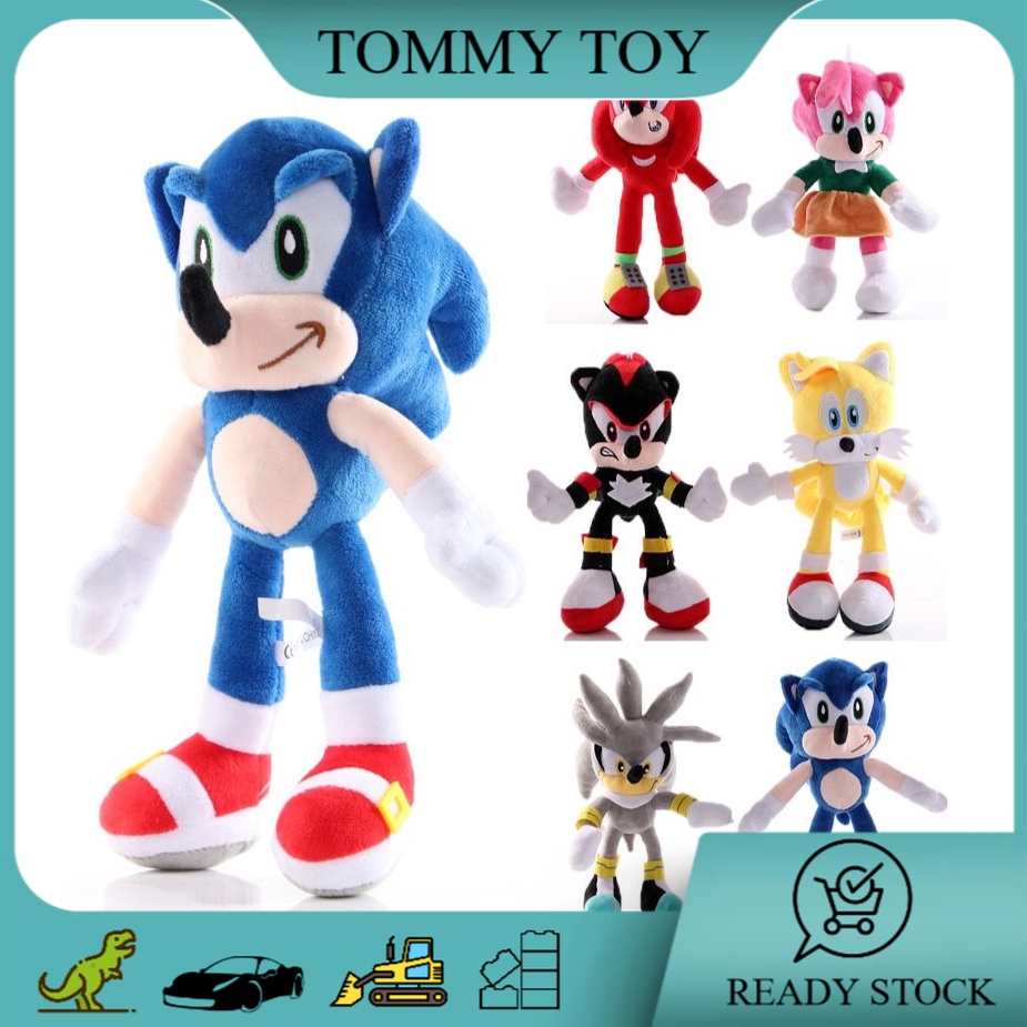 🇲🇾M'sia Stock🇲🇾40/30/20cm Sonic The Hedgehog Amy Rose Shadow Tail ...