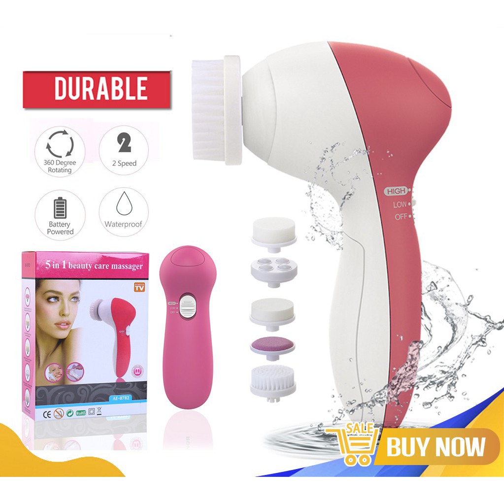 【𝗠'𝗦𝗜𝗔 𝗦𝗛𝗜𝗣 𝗢𝗨𝗧 𝟮𝟰𝗛𝗥𝗦】The Beauty Street 5 in 1 Electric Facial Cleanser ...