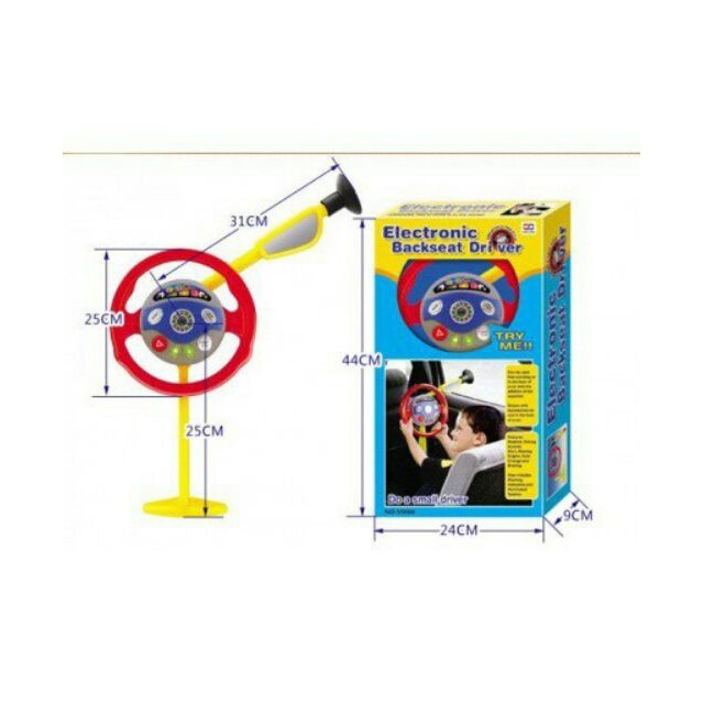 LEKAT CERMIN Mainan Stereng Kereta Kanak Kanak Children Steering Toys Kids Toys Inside Car Kids Backseat Driver Music Shopee Malaysia