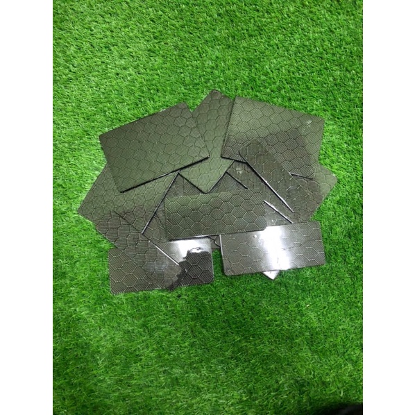 Carbon Fiber Wrap Papan Plate Shopee Malaysia
