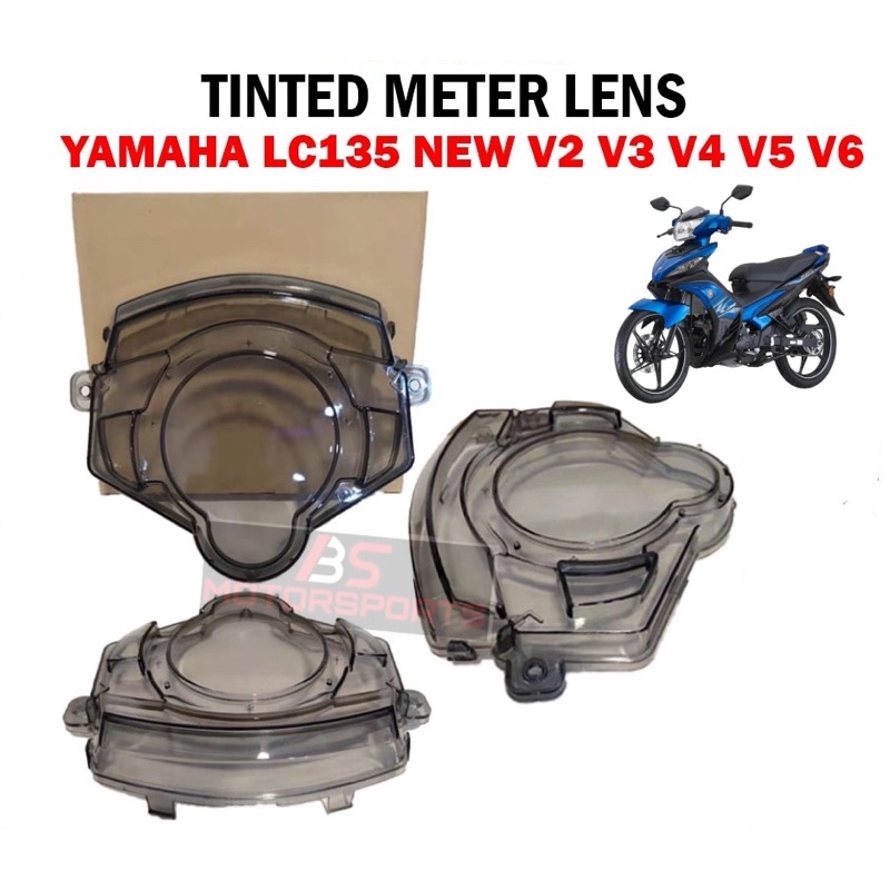 YAMAHA LC135 V2 / V6 METER LENS / METER COVER（ TINTED ）LC 135 | Shopee ...