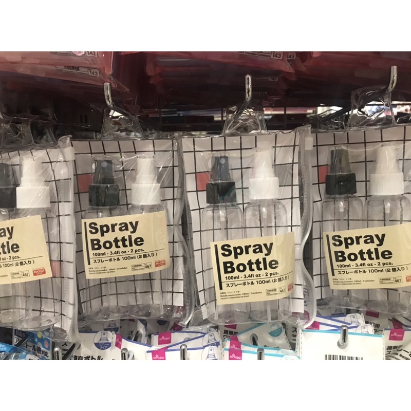 DAISO SPRAY BOTTLE 100ml x 2pcs Shopee Malaysia