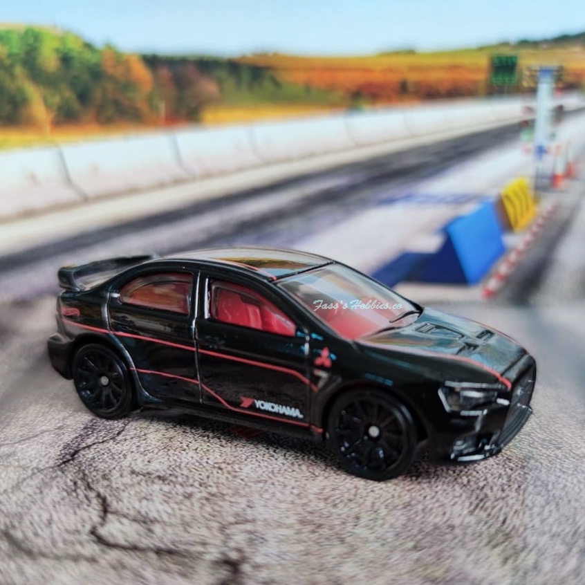 Hot wheels 2008 lancer hot sale evolution