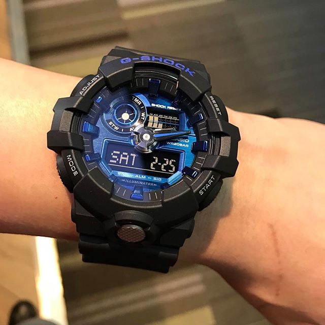 Watch Casio G SHOCK GA710 1A2 ORIGINAL Shopee Malaysia