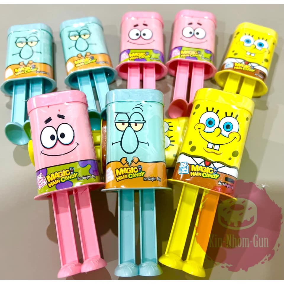 Hot New Spong Bob Jelly Spongebob Playful Squeeze Fun Taste Sweet Even