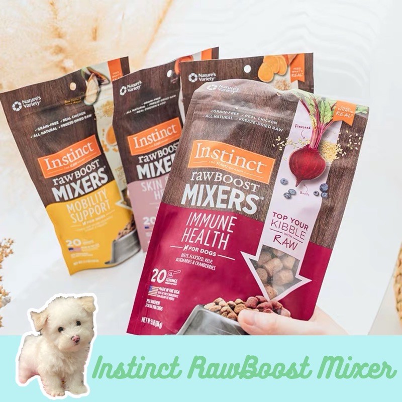 Instinct Raw Boost Mixer Dog Food Shopee Malaysia