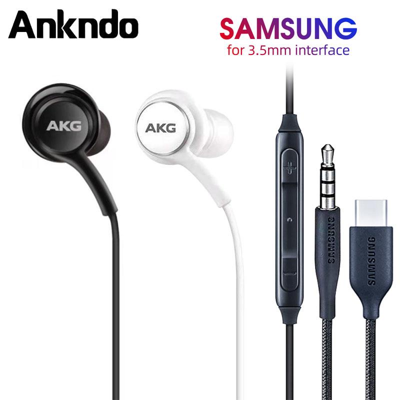Samsung Earphones Type C/3.5mm Jack In Ear Wired With Mic Headphones