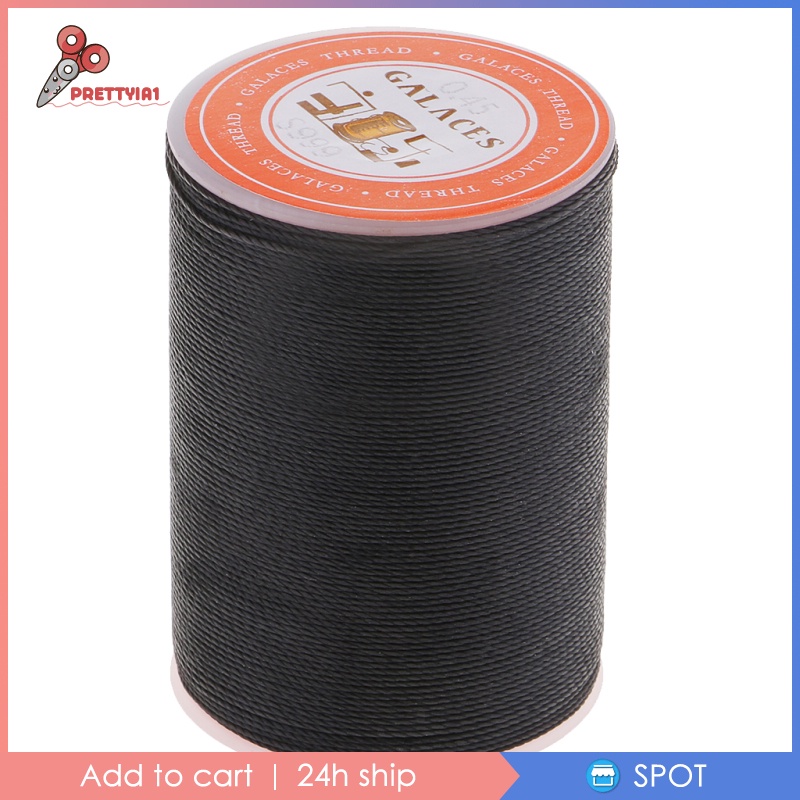[PrettyiadaMY] 0.45mm Round Sewing Leather Waxed Polyester Waxing ...