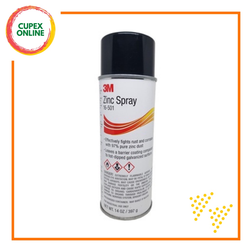3M 16-501 Scotch Zinc Spray 12Oz (340ML) (cupex) | Shopee Malaysia