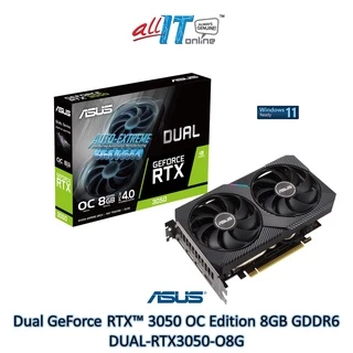 Asus Nvidia Dual GeForce RTX3050 OC Edition 8GB GDDR6 Dual-RTX3050-O8G Graphic Card GPU