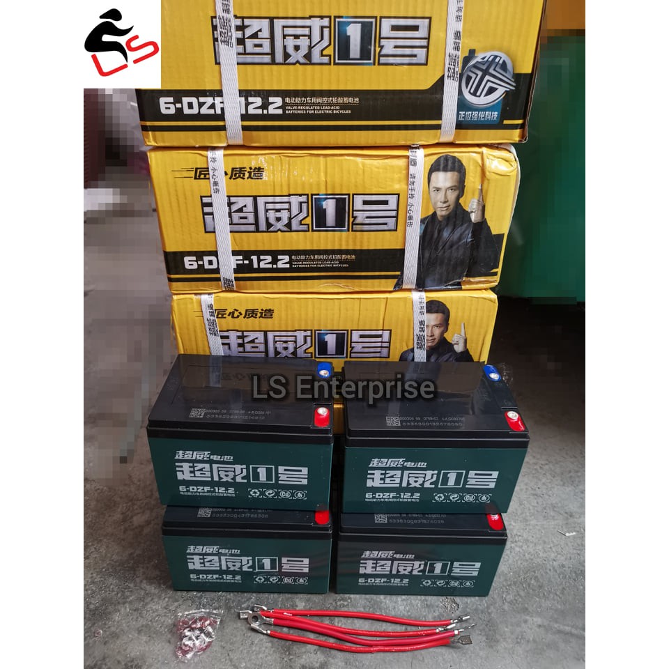 Original ChilWee E-Bike Motor Bicycle Battery 6-DZF-12 6-DZF-20 ...