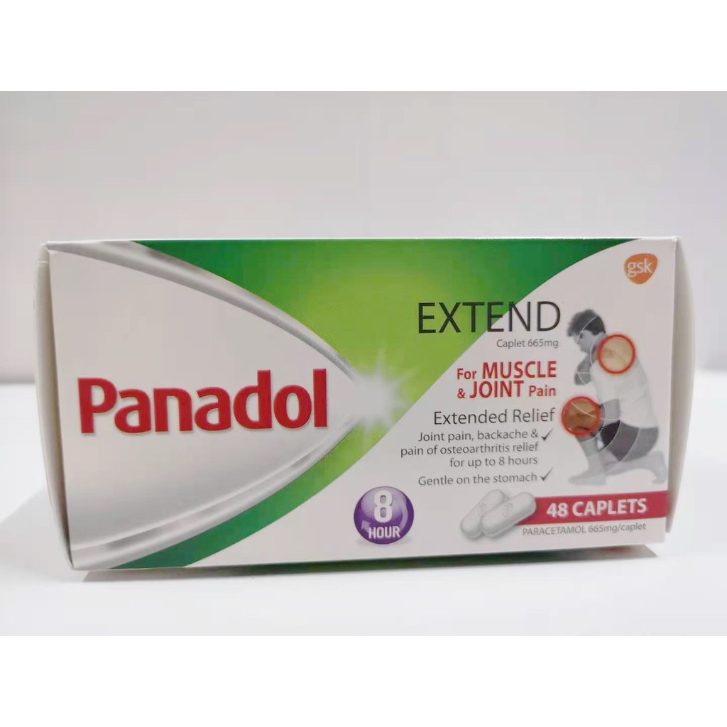 Panadol Extend (48 tablets) Muscle and Joint Pain Relief Shopee Malaysia