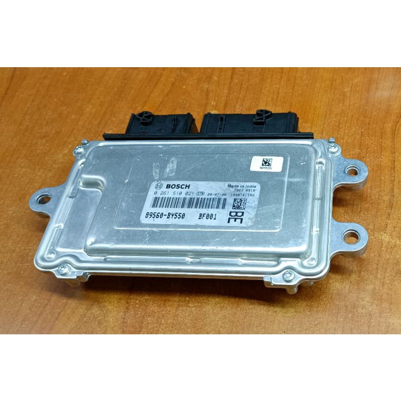 PERODUA AXIA ENGINE CONTROL ECU 89560-BY550 [BE ] BOSCH ORIGINAL USED ...