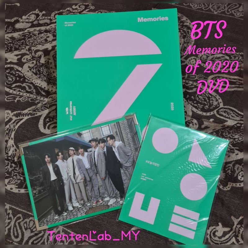 BTS Memories of 2020 DVD (Official, Loose Items) | Shopee Malaysia