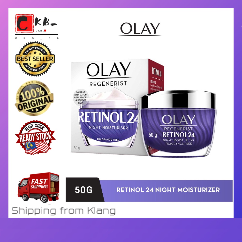 🔥Ready Stock🔥Olay Regenerist Retinol 24 Night Moisturizer (50g ...