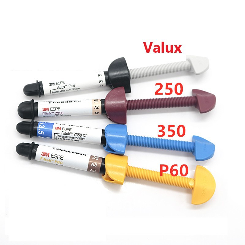 Composite Z350XT Z250 Flow composite resin P60 Valux Dental composite