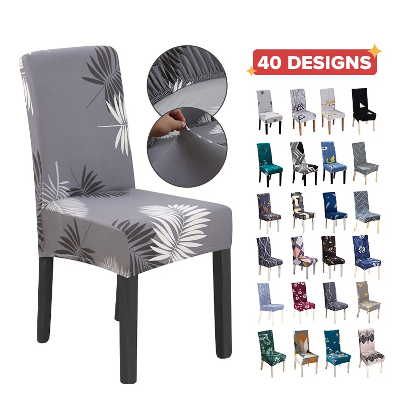 (Warehouse Clearance)Sarung Kerusi Universal Stretch Dining Chair Cover ...