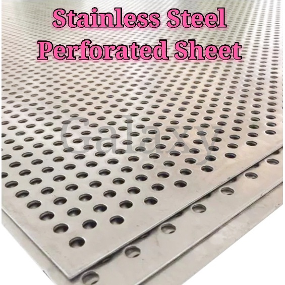 100% ORIGINAL Local Stainless Steel 304 Perforated Steel Sheet