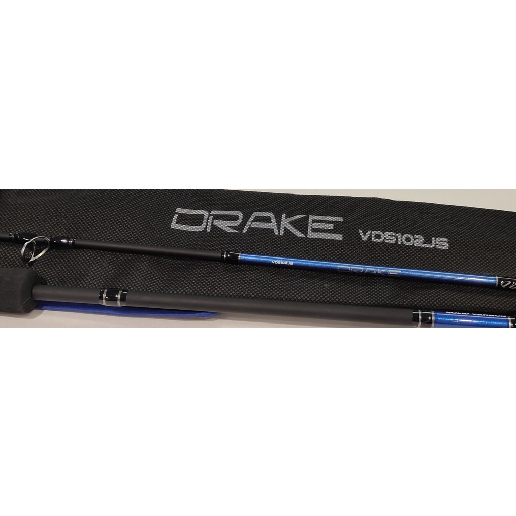 VIPER DRAKE Baitcasting/Spinning Solid Carbon Jigging Rod Shopee Malaysia