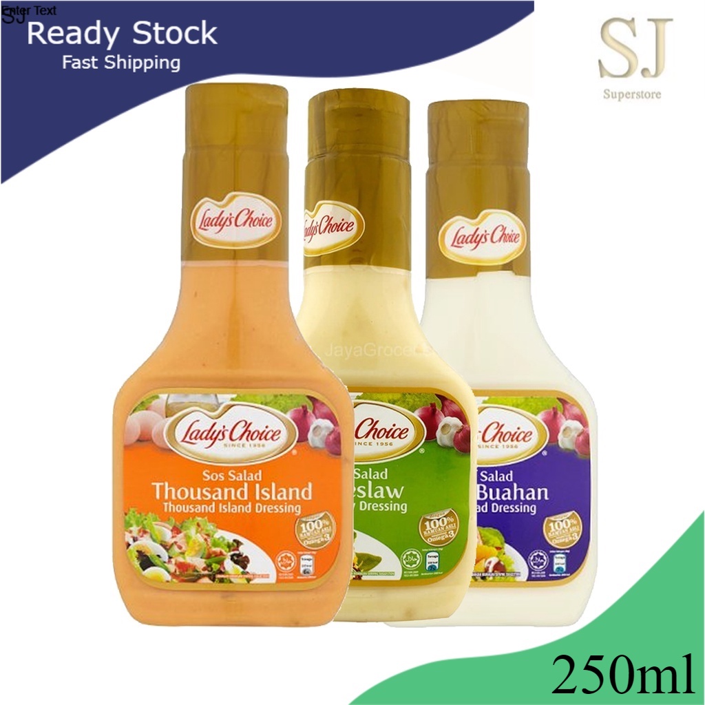 Lady's Choice Salad Dressing Thousand Island /Coleslaw /Fruit Salad